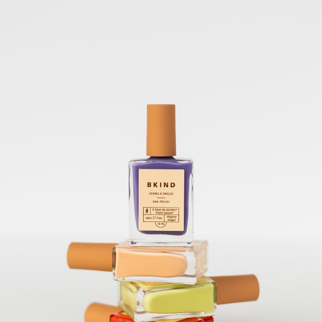 Professional Grade Nail Polish - Vegan, 77% plant-based, 21- toxin free.
